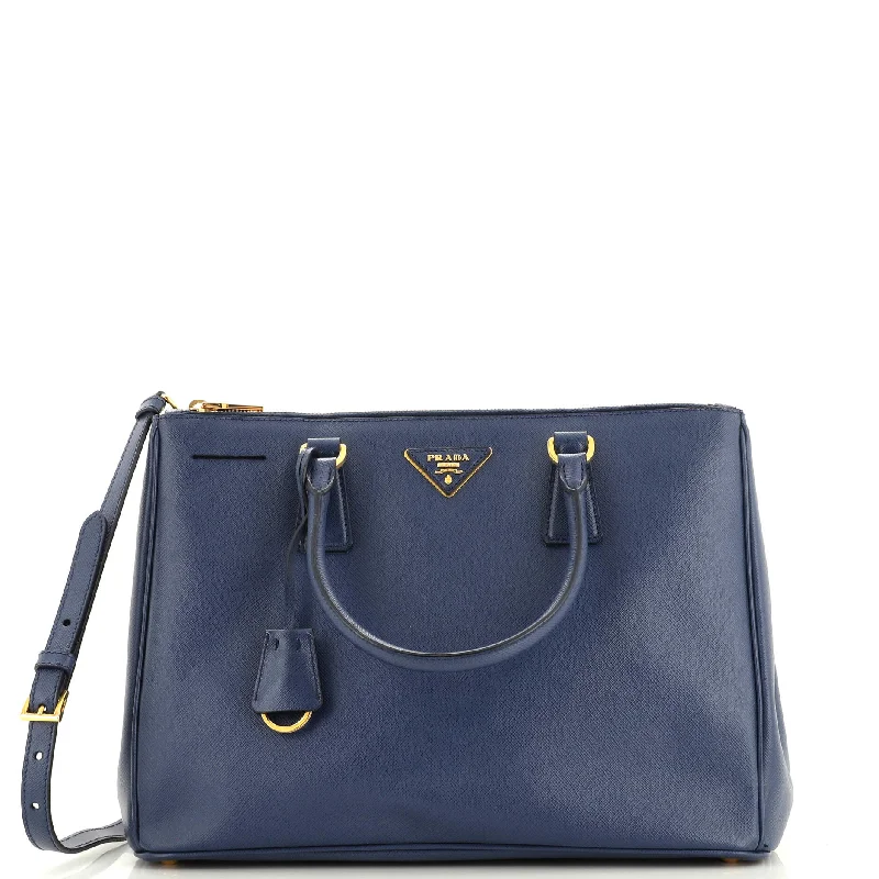 New Season Fashion Preview Double Zip Lux Tote Saffiano Leather Medium