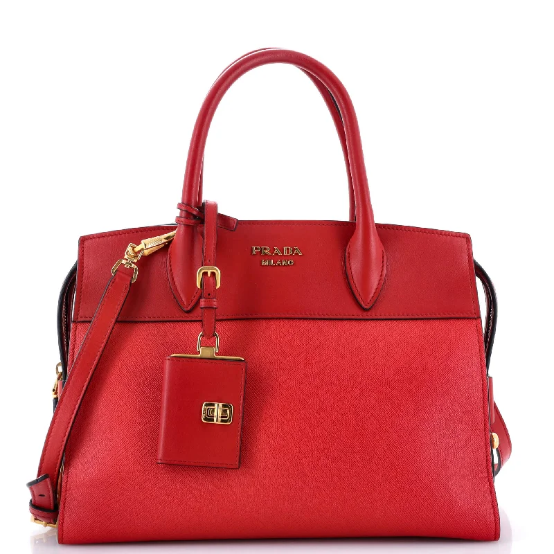 Premium Fashion Esplanade Tote Saffiano with City Calf Medium