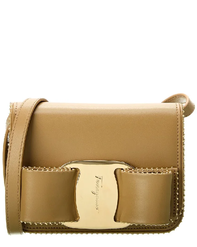 Inspired Bags For Modern Sophistication Ferragamo Vara Bow Leather Crossbody