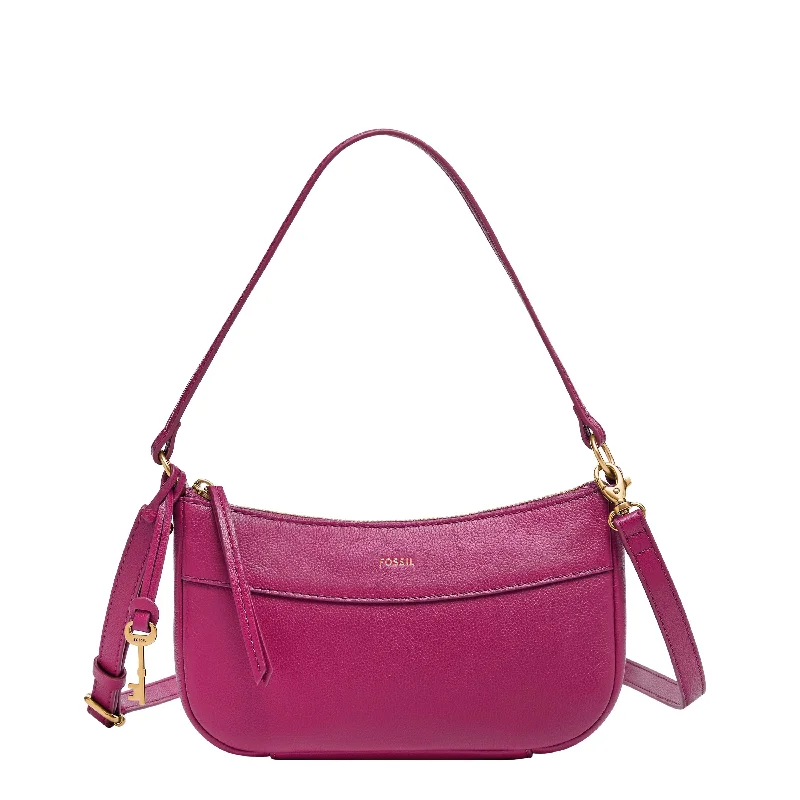 Elegant Bags For Formal Events And Luxury Occasions Fossil Women's Skylar Leather Small Crossbody