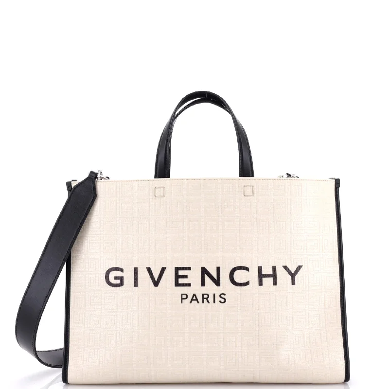 Latest Trends G Shopper Tote 4G Coated Canvas Medium