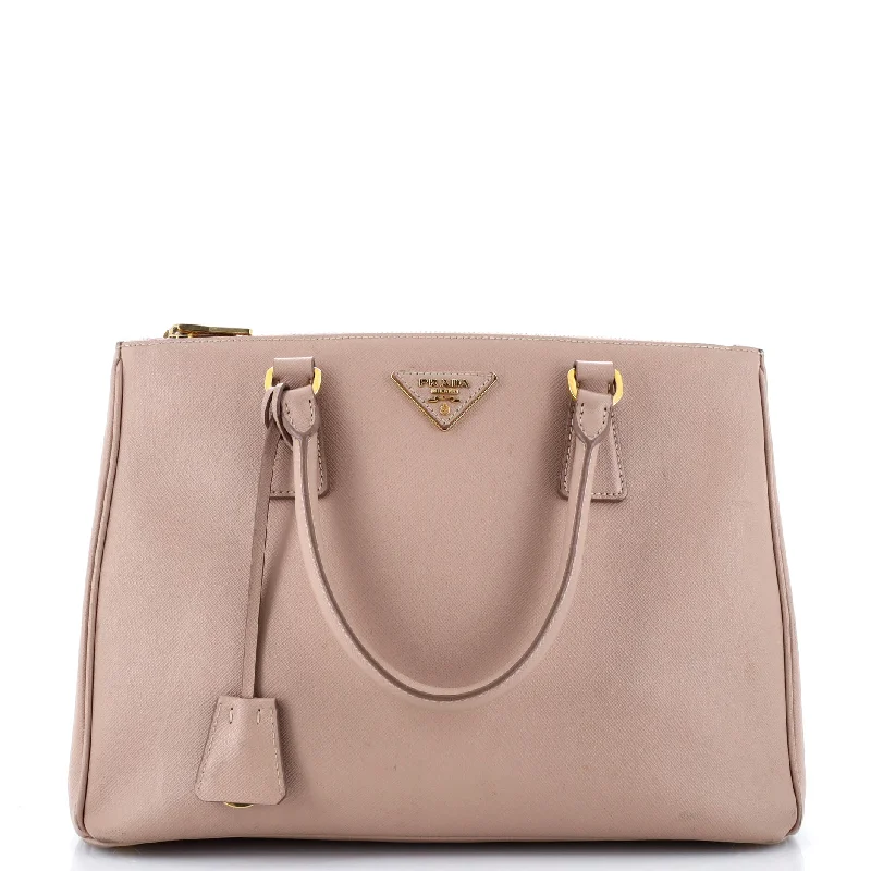 Luxury Fashion Discounts Galleria Double Zip Tote Saffiano Leather Medium
