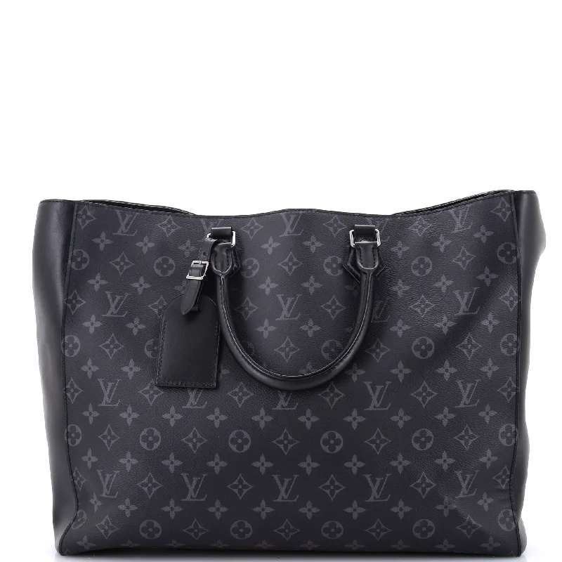 Street Style Discounts Grand Sac Bag Monogram Eclipse Canvas