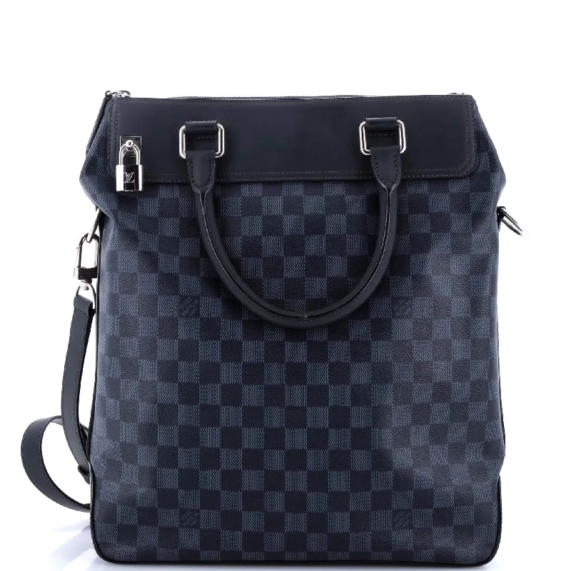 Enjoy Discount Greenwich Tote Damier Cobalt