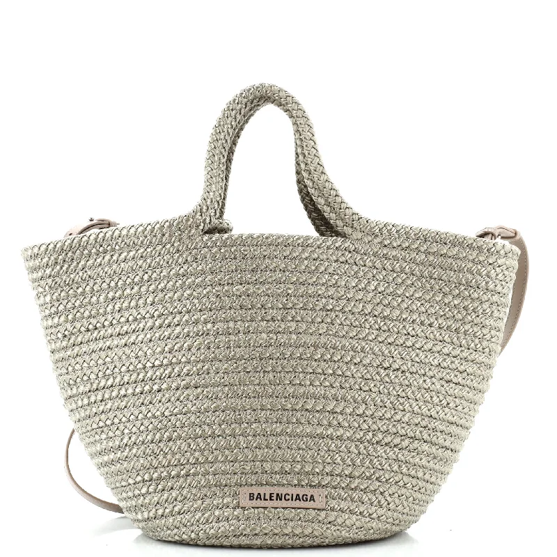 Inspired Bags For Modern Sophistication Ibiza Basket Tote Nylon Cord Medium