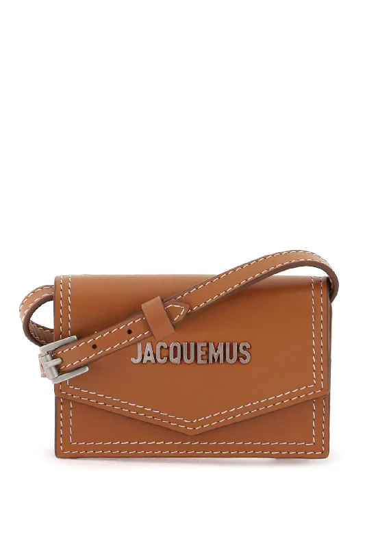 New Year Party Bag For Celebrations Jacquemus 'le Porte Azur' Crossbody Cardholder