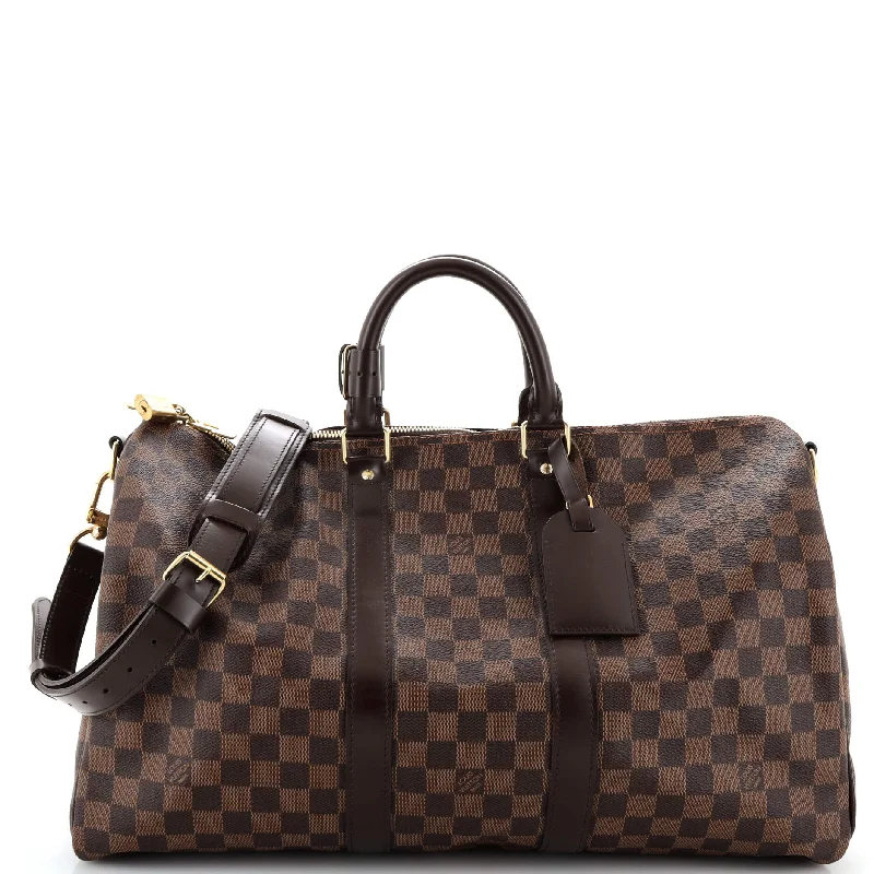 Snag Fabulous Fashion Bargains Keepall Bandouliere Bag Damier 45