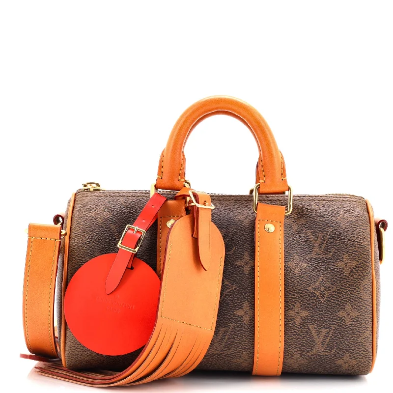 Luxury Bags Keepall Bandouliere Bag Monogram Dust 25
