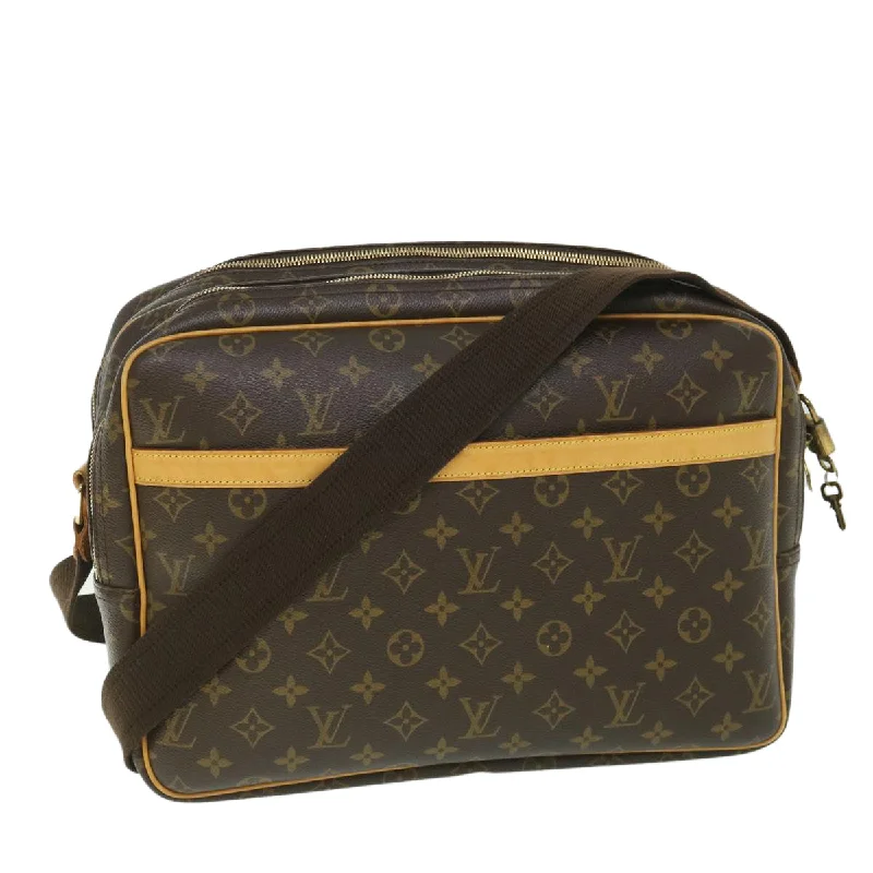 Louis Vuitton Reporter  Canvas Shoulder Bag (Pre-Owned)