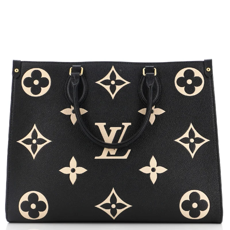 Professional Bags With Office Discounts OnTheGo Tote Bicolor Monogram Empreinte Giant MM