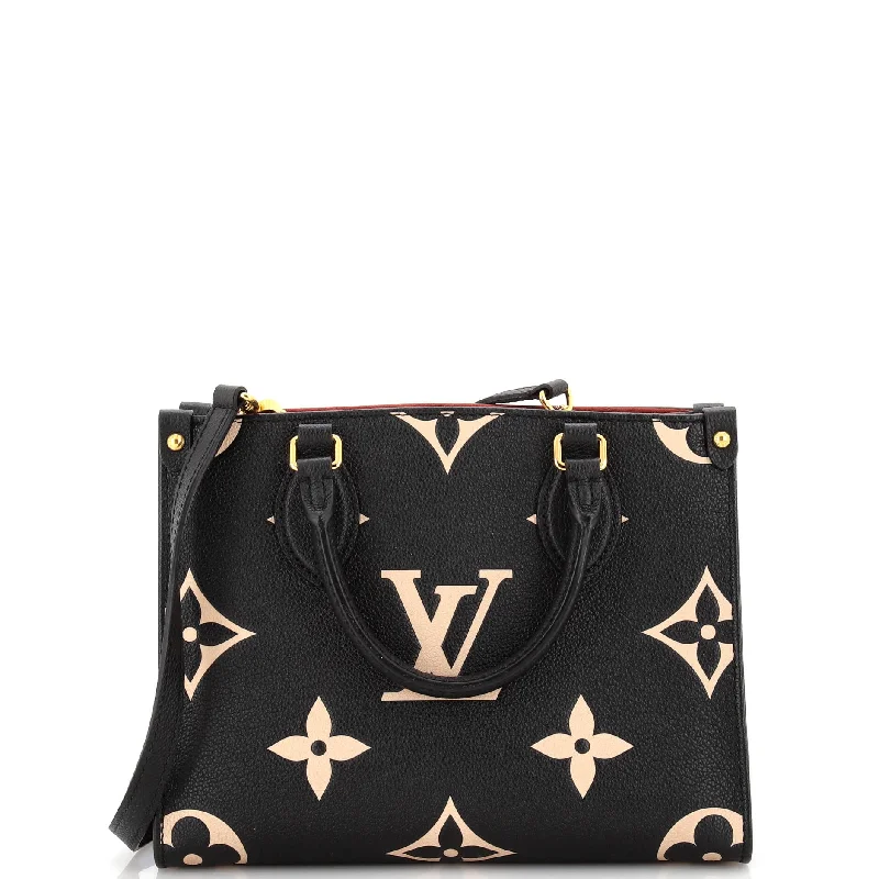 Bag For Modern Fashion OnTheGo Tote Bicolor Monogram Empreinte Giant PM