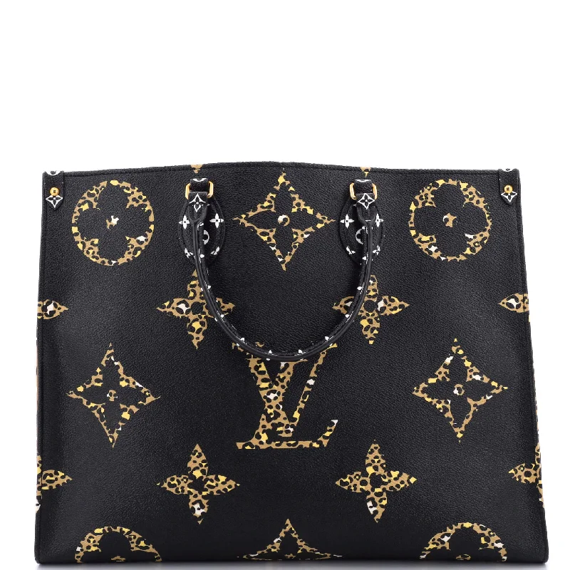 Fashion Deal OnTheGo Tote Limited Edition Jungle Monogram Giant GM
