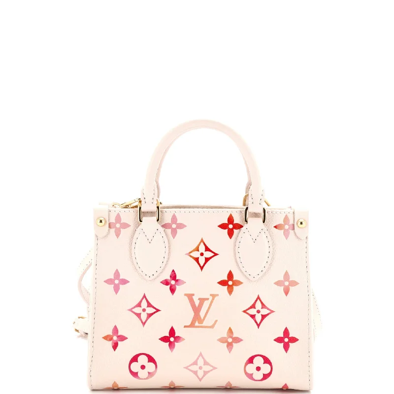 Contemporary Fashion Sale OnTheGo Tote Monogram Empreinte Sunrise Aquarelle BB