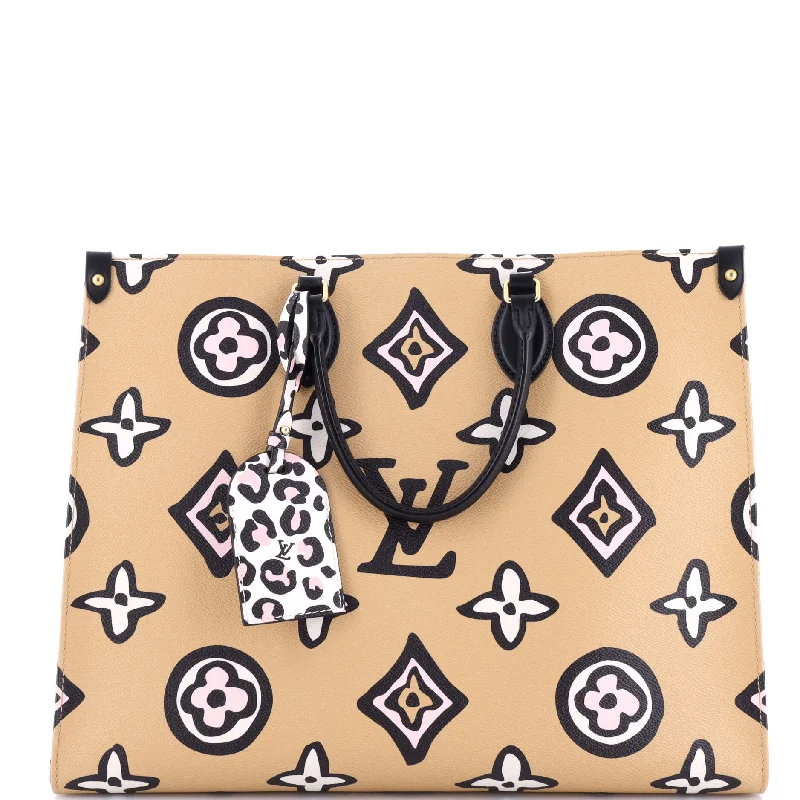 Affordable Bags For College Students On Sale OnTheGo Tote Wild at Heart Monogram Giant GM
