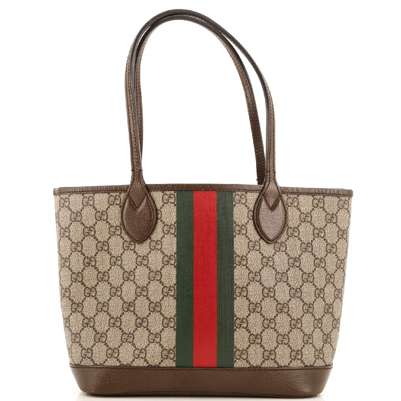 Fashionista Favorites Ophidia Open Shopping Tote GG Coated Canvas Small