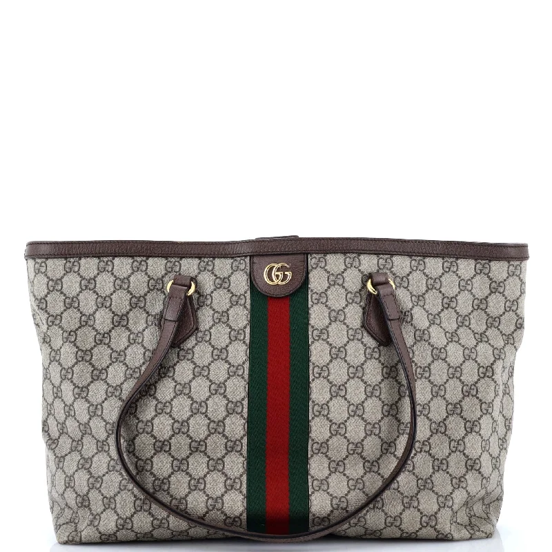 Hot Trends Ophidia Shopping Tote GG Coated Canvas Medium