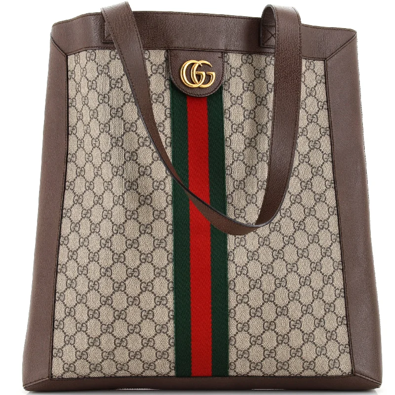 Flash Sales On Premium And High-Quality Bags Ophidia Soft Open Tote GG Coated Canvas Large