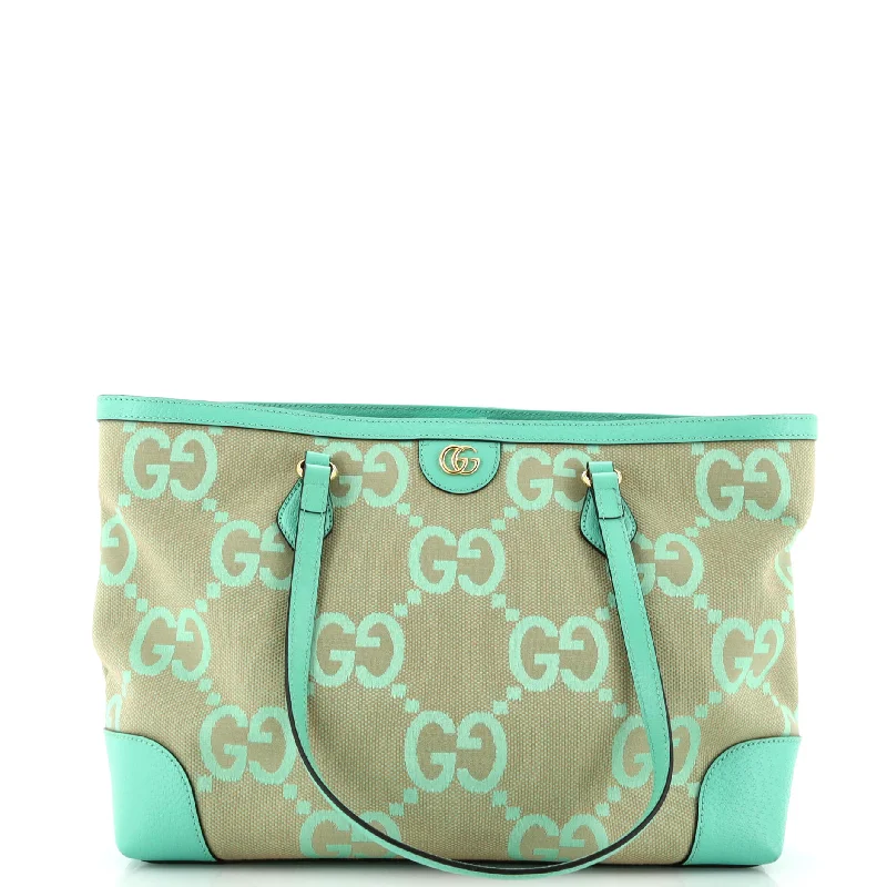 Fall Sale, Prices Drop Ophidia Tote Jumbo GG Canvas Medium