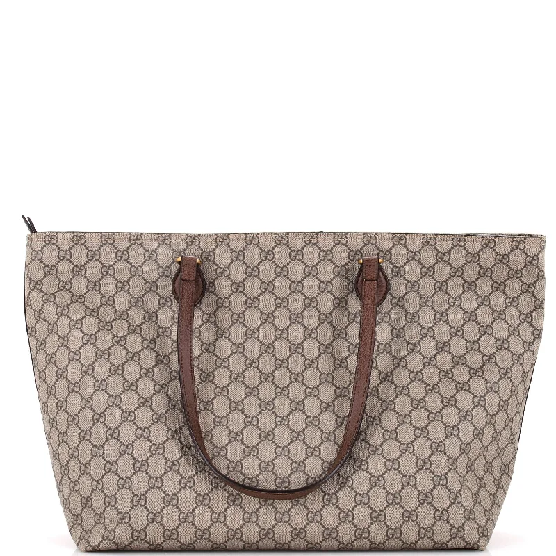 Premium Style Ophidia Zip Tote GG Coated Canvas Medium