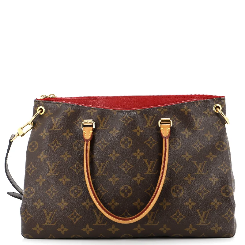 Festive Holiday Gift Bags Pallas Tote Monogram Canvas