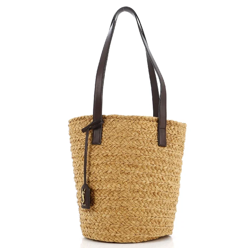 Black Friday Deals On Stylish Handbags Panier Basket Shopper Raffia Small