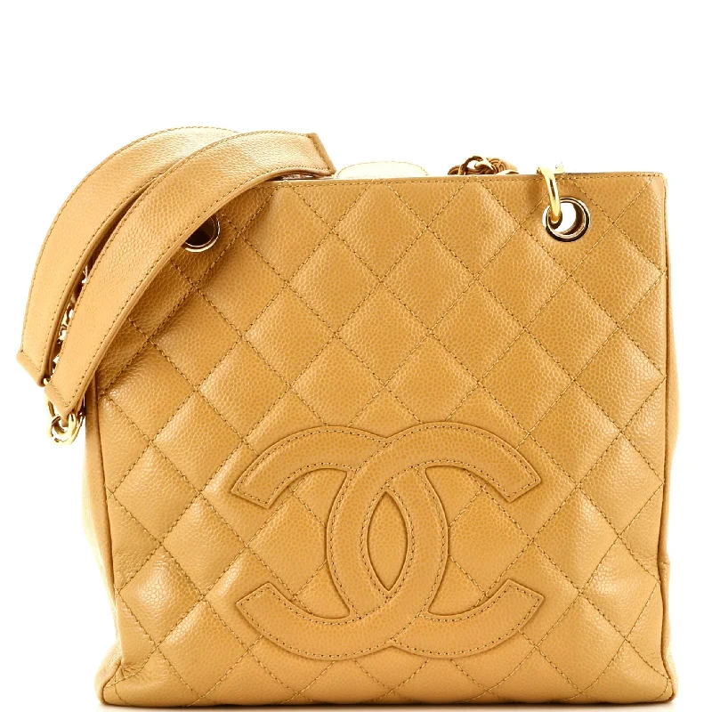 Vintage Bags For Retro And Classic Fashion Lovers Petite Shopping Tote Quilted Caviar
