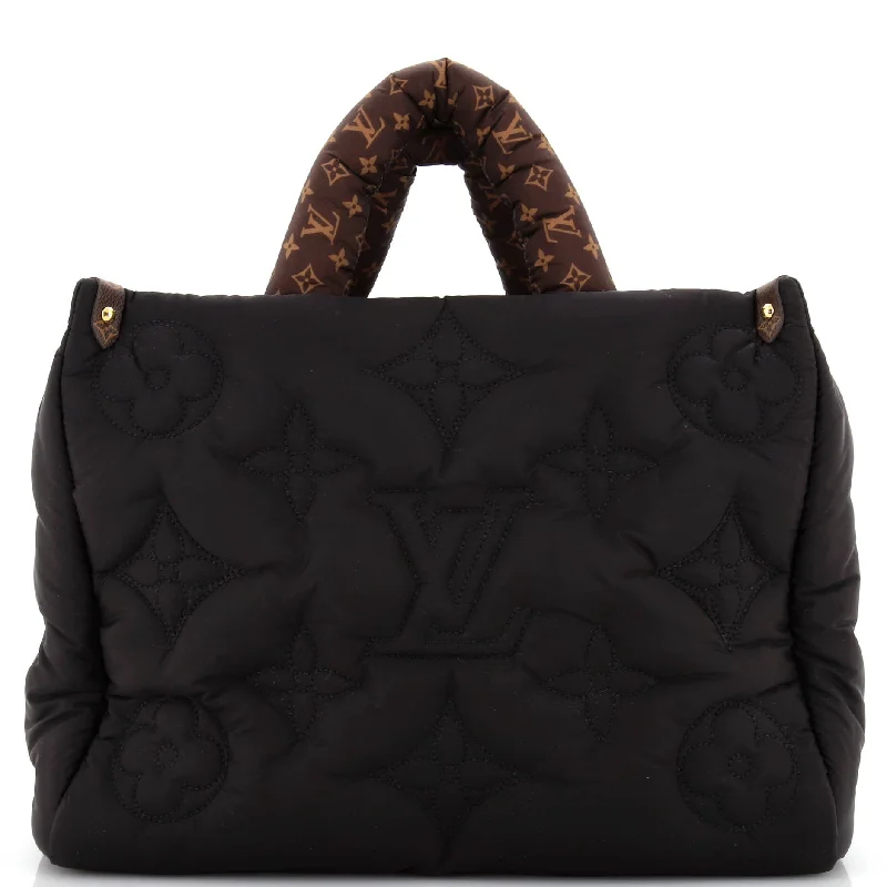 Vibrant Style Promotions Pillow OnTheGo Tote Monogram Quilted Econyl Nylon MM