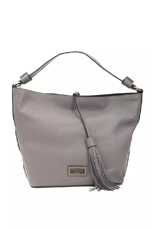 Pompei Donatella Chic  Leather Shoulder Bag - Adjustable Women's Strap