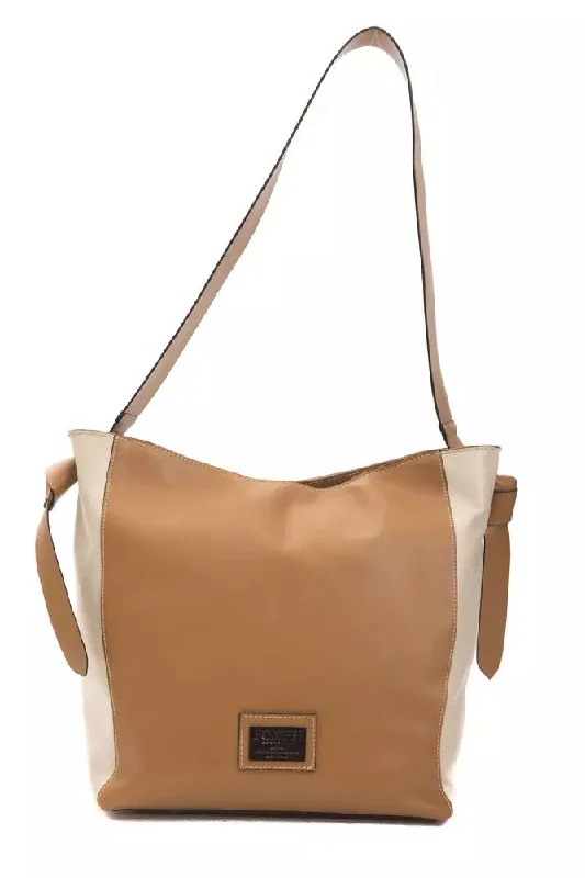 Pompei Donatella Elegant Leather Shoulder Bag in Rich Women's