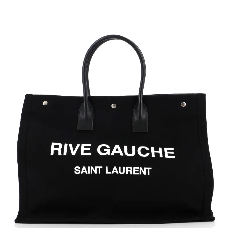Handbag For Women Rive Gauche Shopper Tote Camo Canvas Large