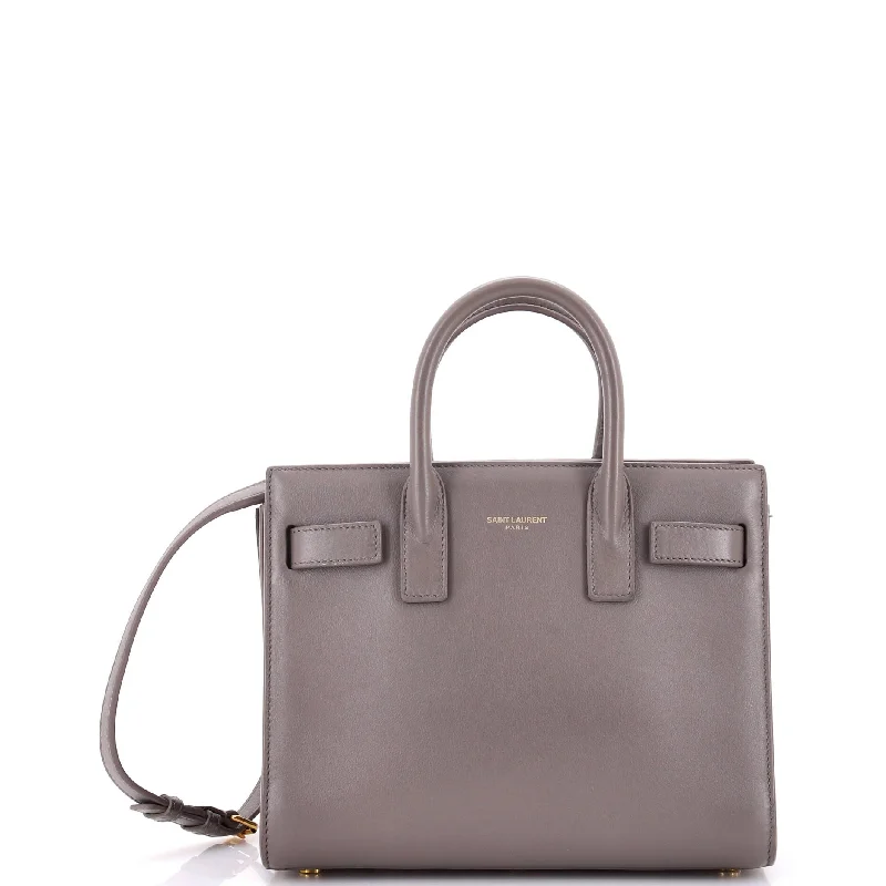Find Your Unique Flair Sac de Jour Bag Leather Nano