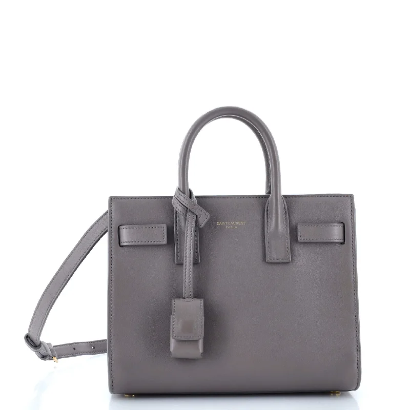 Chic And Edgy Sac de Jour NM Bag Leather Nano