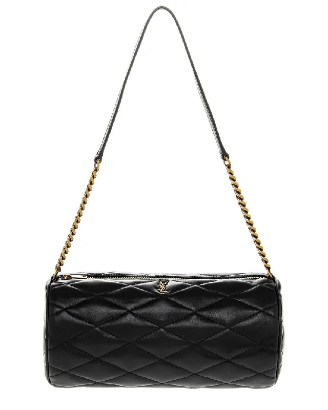 Saint Laurent Sade Small Leather Tube Bag