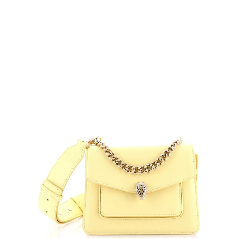Designer Bags For Luxury Collectors Serpenti Forever Maxi Chain Crossbody Bag Leather Small
