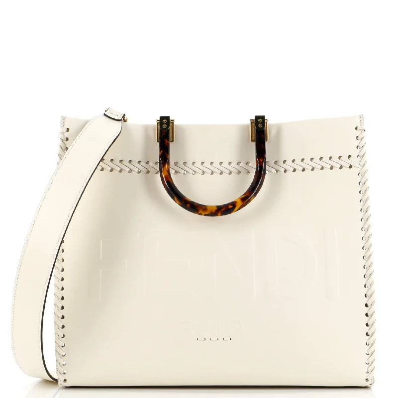 Special Offer Sunshine Shopper Tote Whipstitch Leather Medium