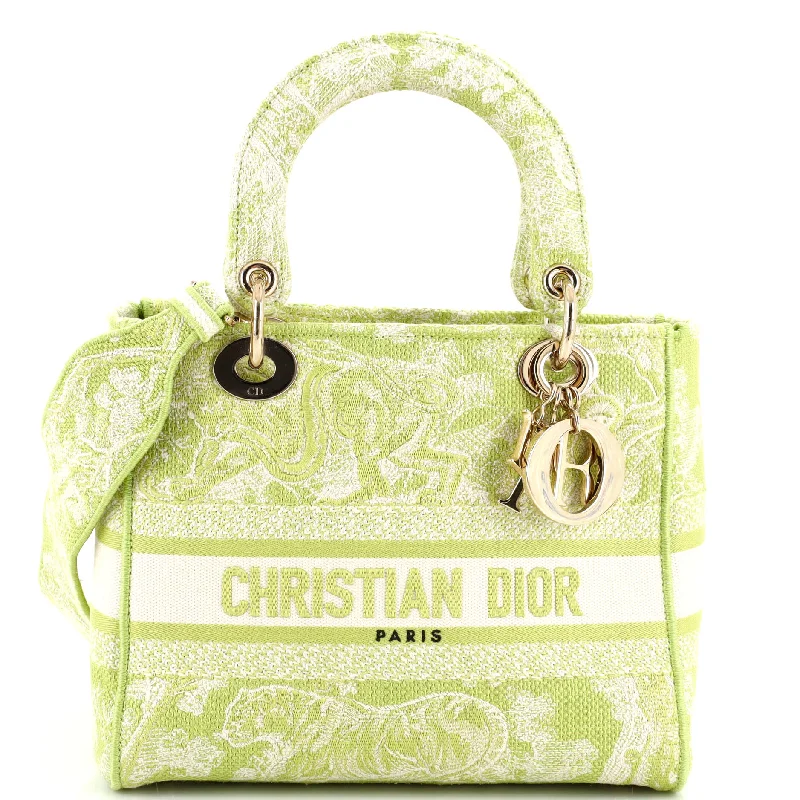 Limited Time Offer Toile de Jouy Lady D-Lite Bag Embroidered Canvas