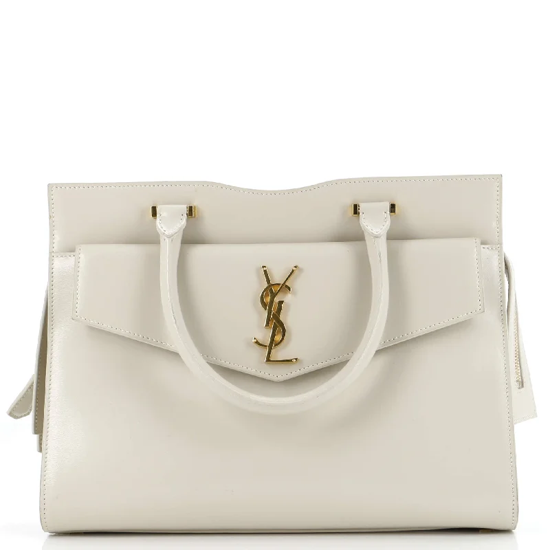 Luxury Bags For Professionals With Discounts Uptown Tote Leather Medium