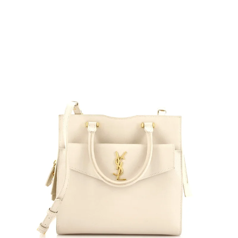 Luxury Fashion Uptown Tote Leather Small