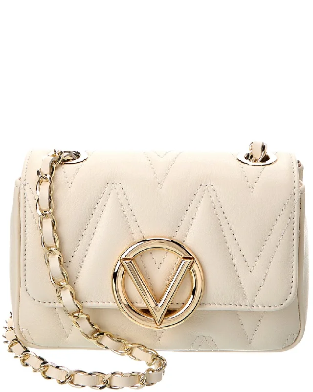 Lightweight And Functional Bags For Travel And Work Valentino by Mario Valentino Chu Chu Diamond Leather Crossbody