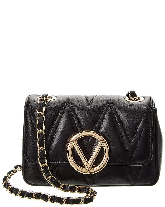 Customizable Bags For Personalized Style Valentino by Mario Valentino Chu Chu Diamond Leather Crossbody