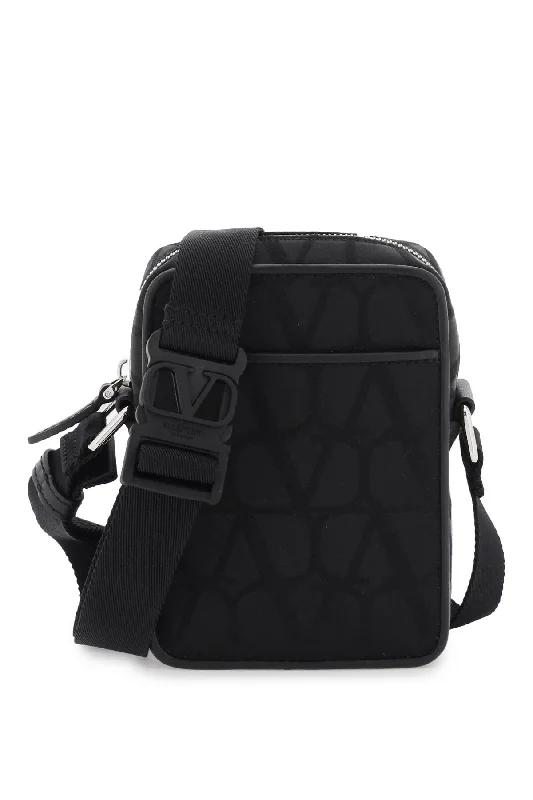Stylish Yet Affordable Bags Valentino Garavani Small Black Iconographe Crossbody Bag
