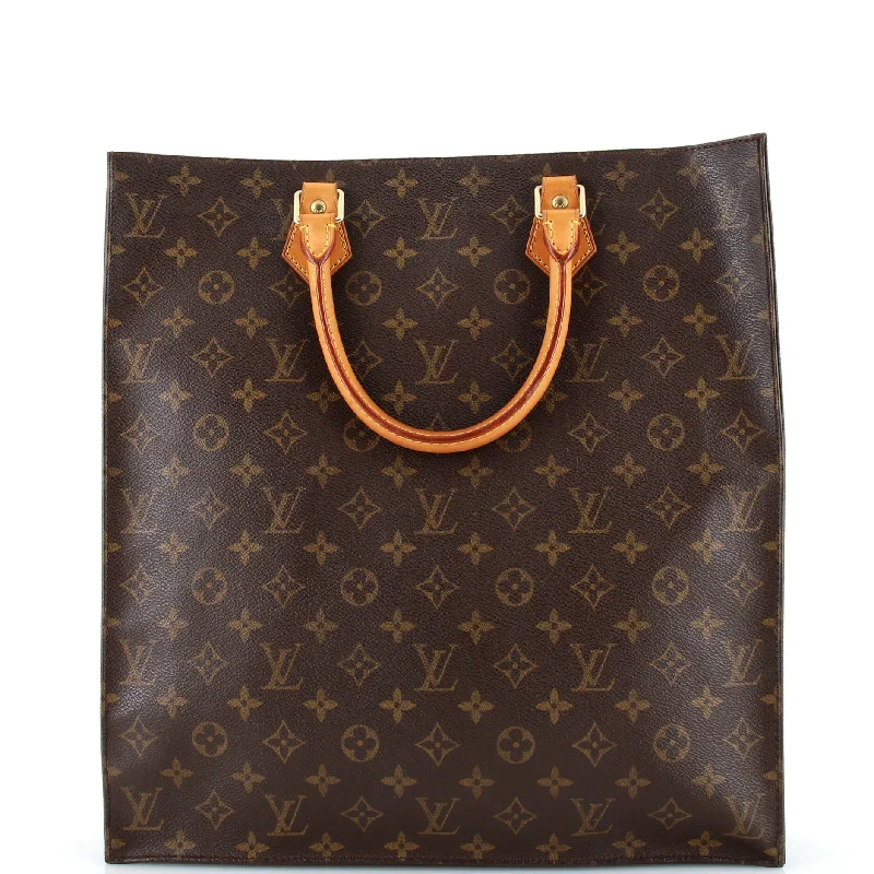 Trendy And Discounted Designer Handbags Vintage Sac Plat Bag Monogram Canvas
