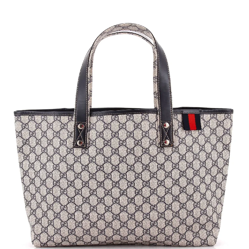 Trend Forward Threads Web Loop Tote GG Coated Canvas Medium