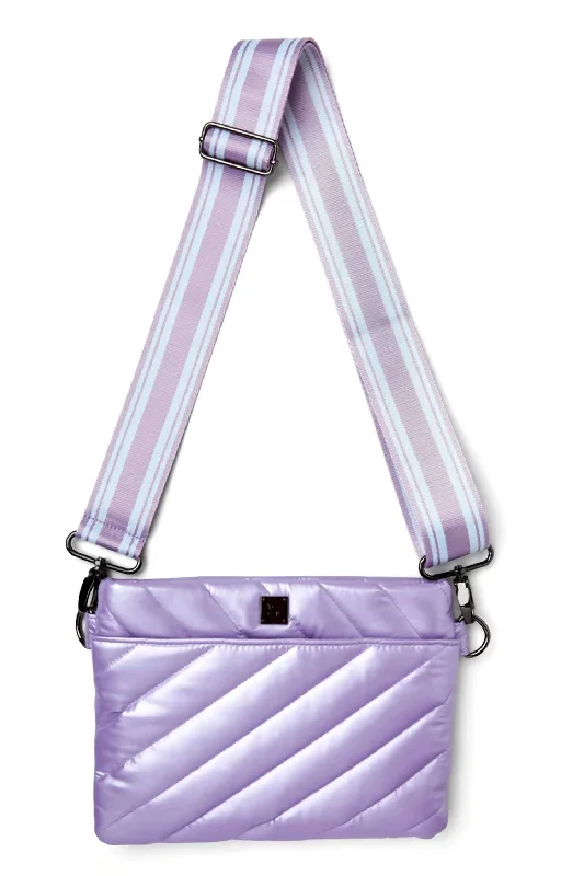 Luxury Bags Women's Diagonal Bum Bag 2.0 In Pearl Lavender