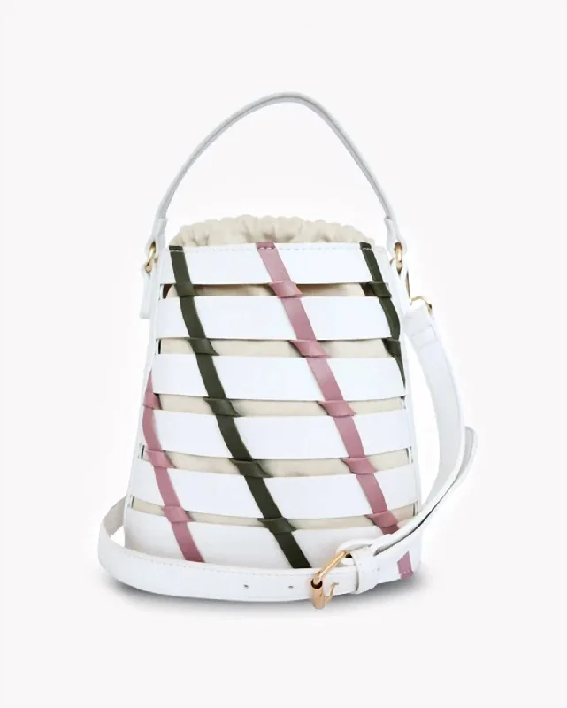 Versatile Bags That Suit Any Outfit Or Event Women's Kara Bucket Crossbody Bag In White