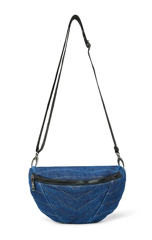 Inspired Bags For Affordable Luxury Women's Little Runaway Bag In Stone Washed Denim