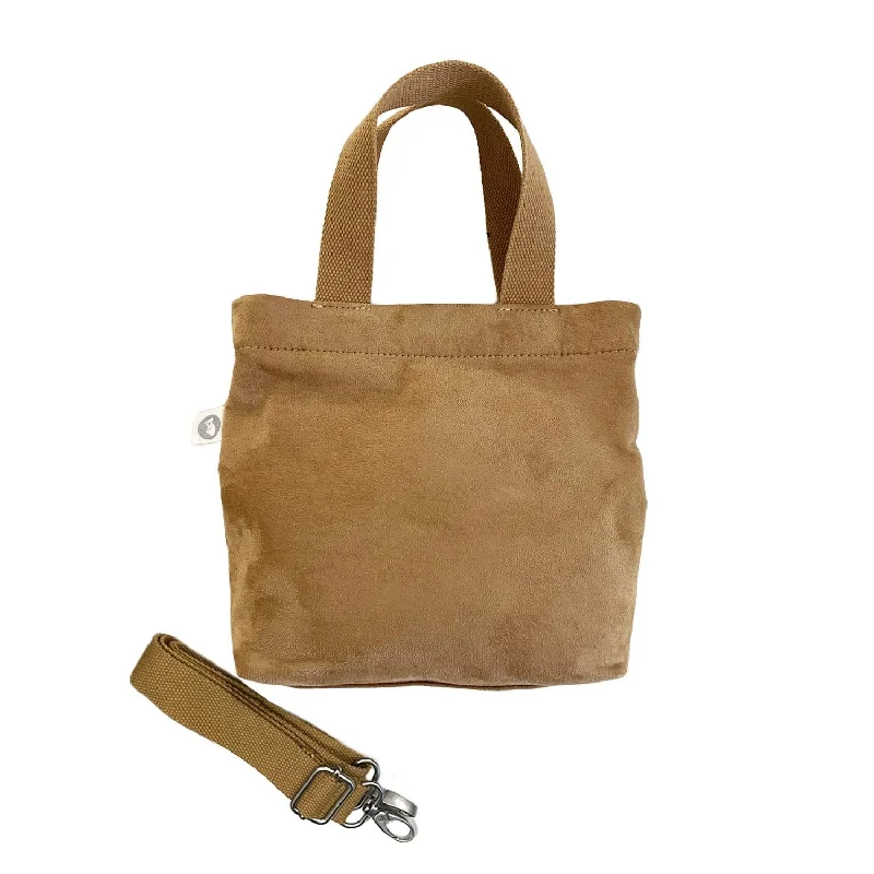 Urban Style Women's Town Faux Suede Bag In Tan